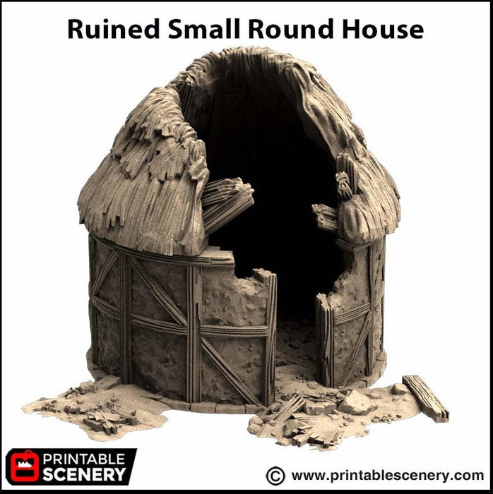 Ruined Small Round House