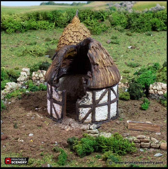 Ruined Small Round House