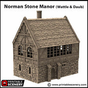 Wattle And Daub Stone Manor