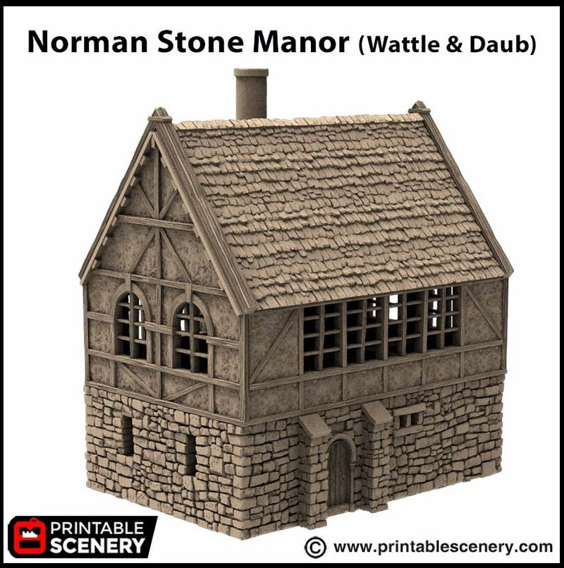 Wattle And Daub Stone Manor