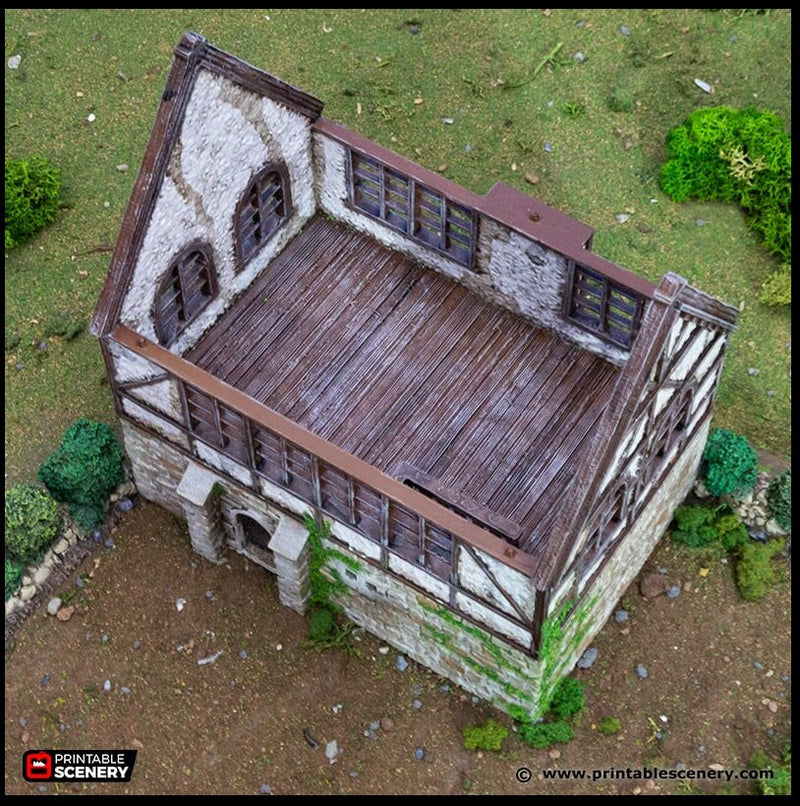 Wattle And Daub Stone Manor