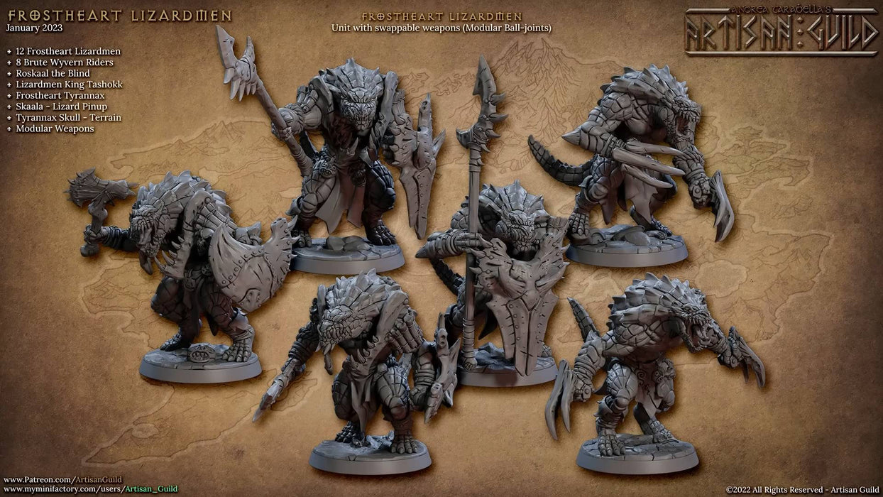 Frostheart Lizardmen