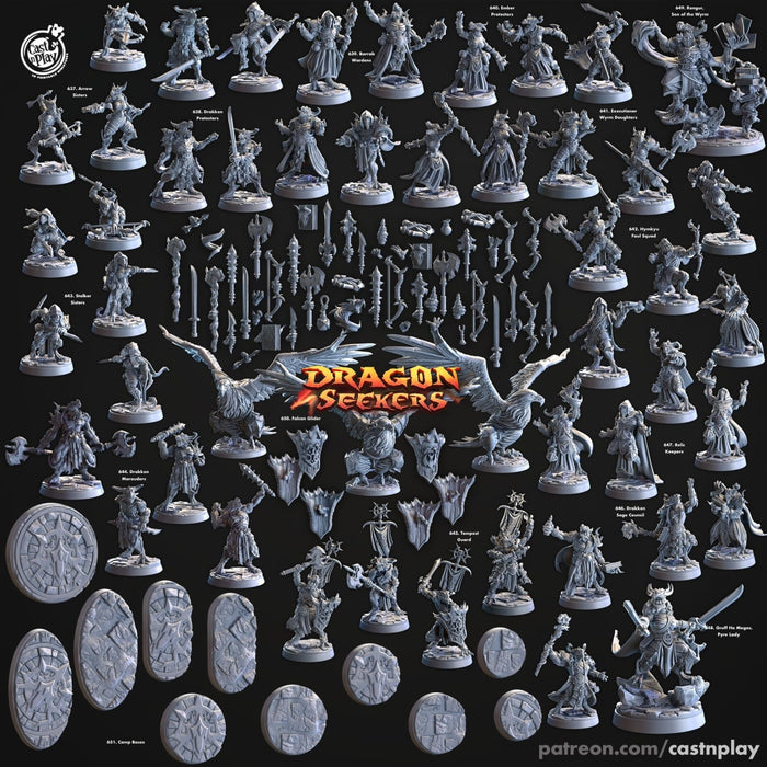 Dragon Seekers Modular Weapons & Hands