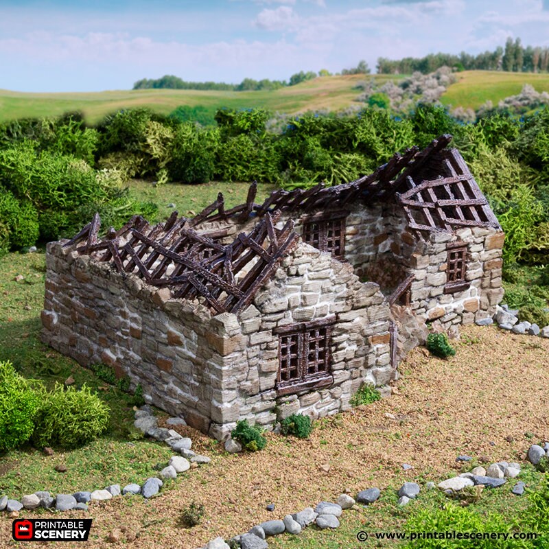 Ruined Highland Stone Barn