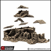 Ruined French Mausoleum