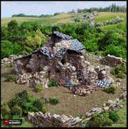 Ruined French Mausoleum