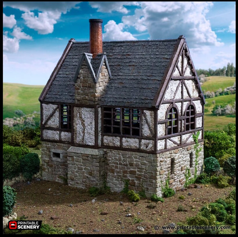 Wattle And Daub Stone Manor