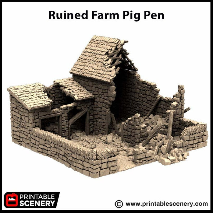 Ruined Farm Pig Pen