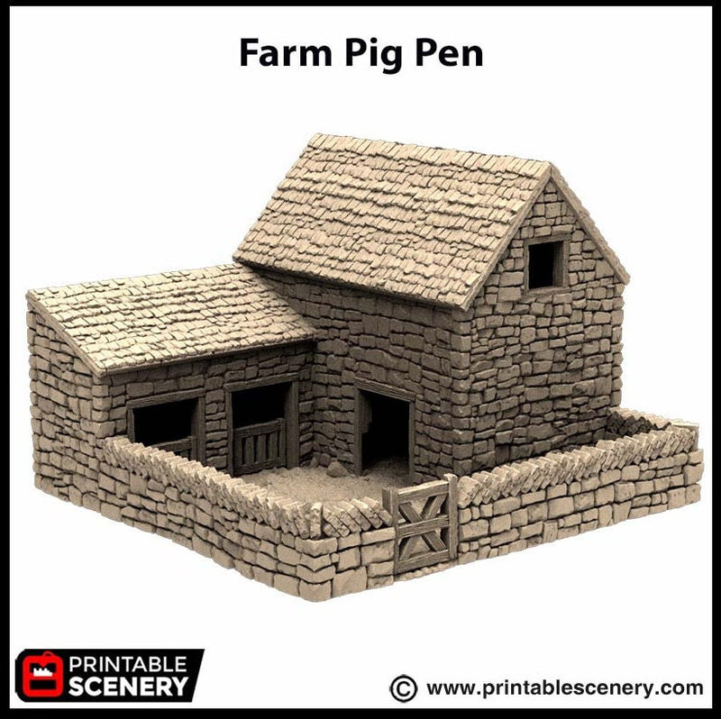 Farm Pig Pen