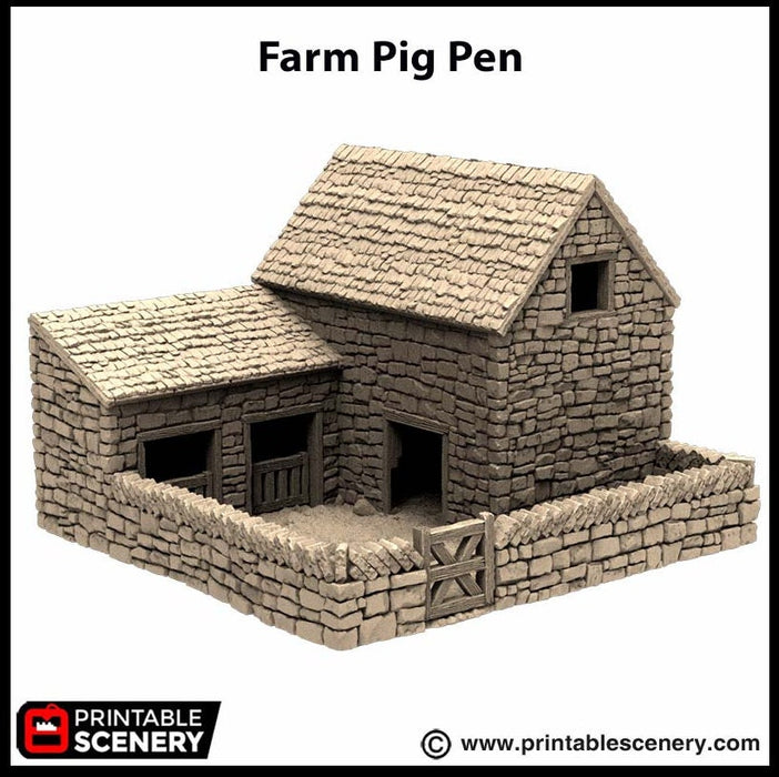 Farm Pig Pen