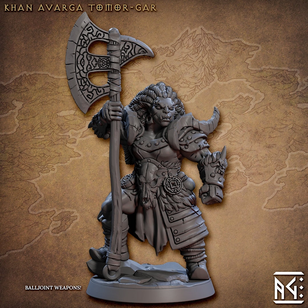 Khan Avarga - Artisan Guild | Chieftain | Fantasy | DnD | Pathfinder ...