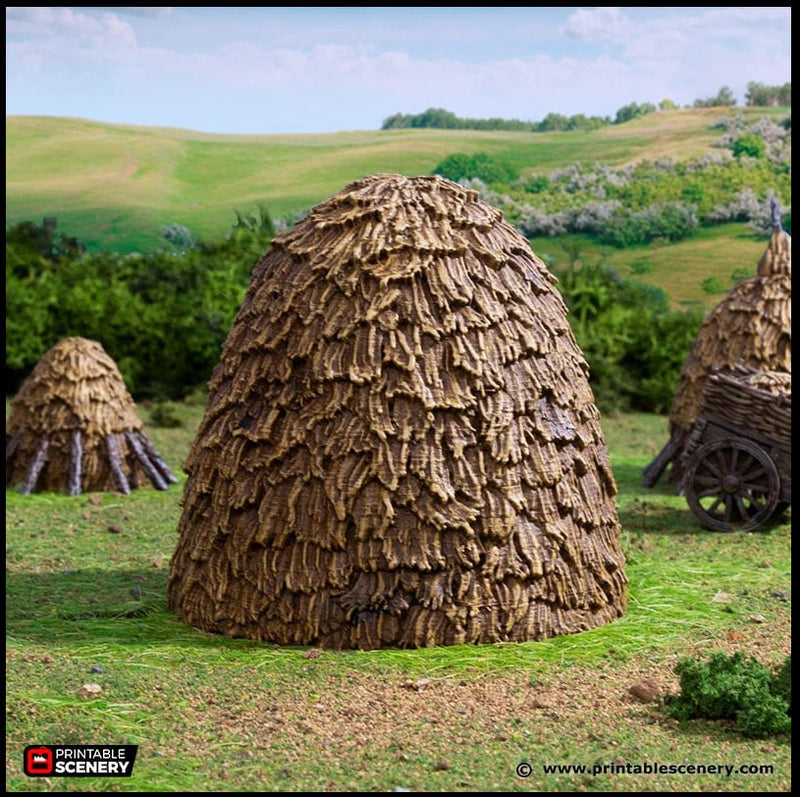Haystacks