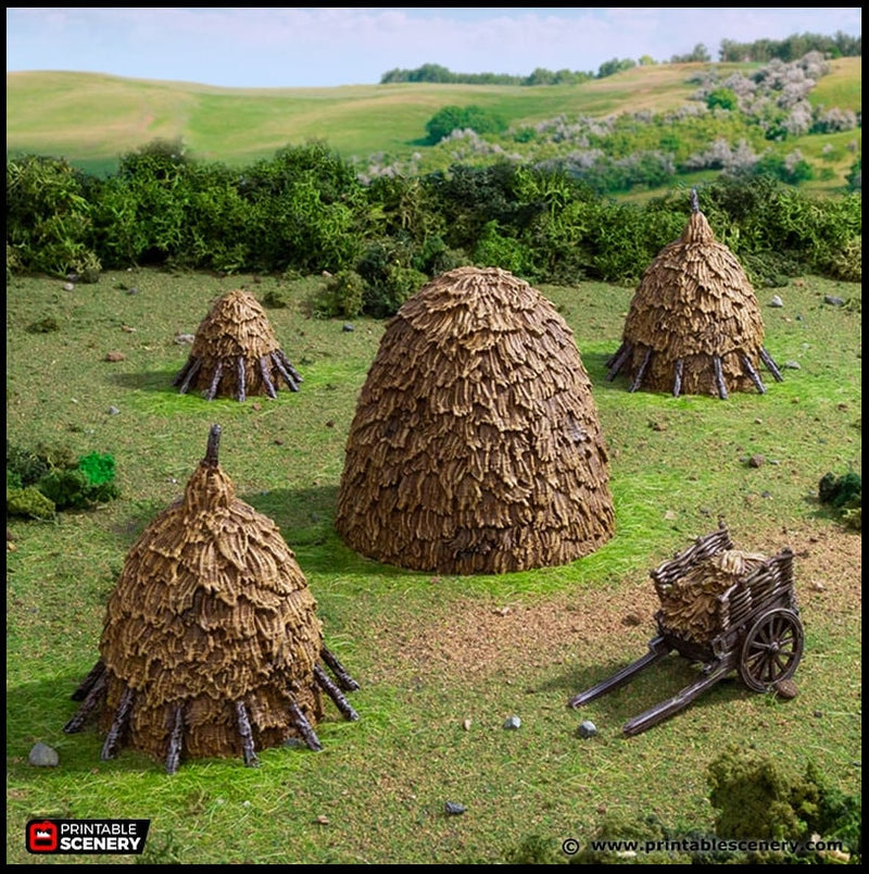 Haystacks