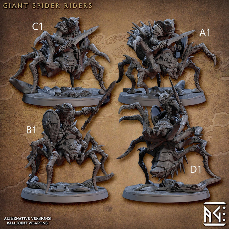 Giant Spider Riders