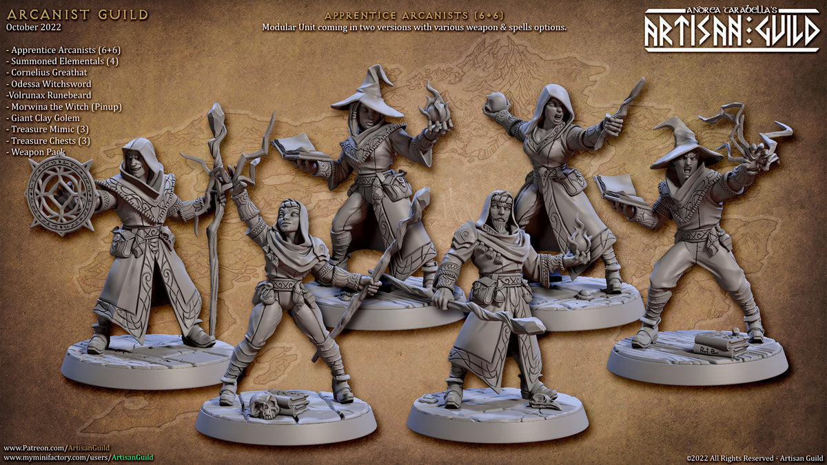 Apprentice Guild Apprentice Arcanists - Artisan Guild | Human | Elf | Wizard | Sorcerer ...