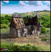 Ruined Norman Stone Barn