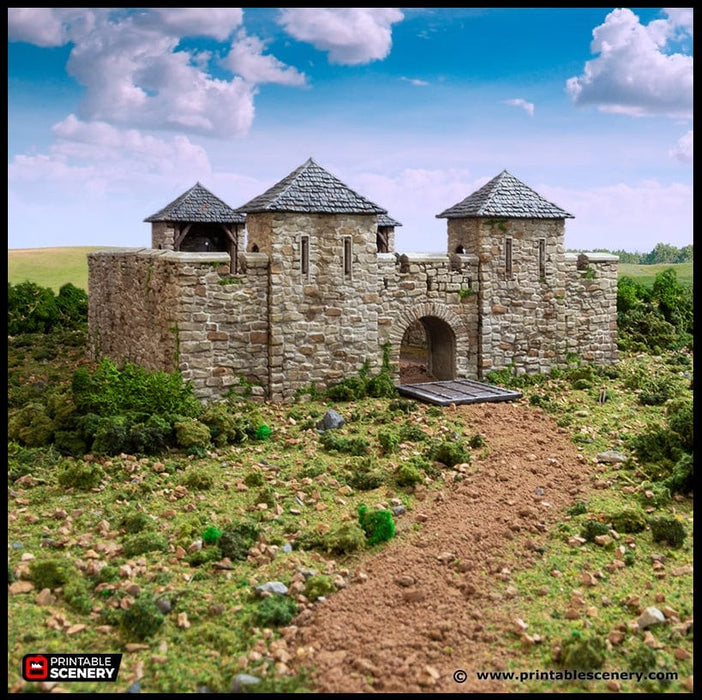 Norman Fort Walls - Basic Walls