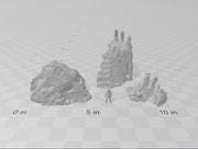 The Warden (buried statue)