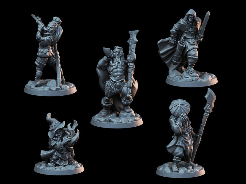 DnD Miniature Party Set 5