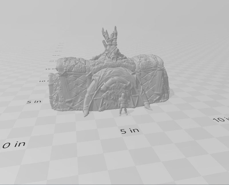 Ice Tribe Hut - Chieftain