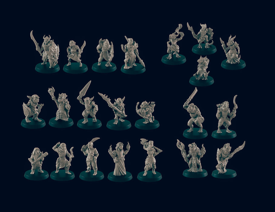 dnd essential Monster Mini Pack 2 - 22 Miniatures!