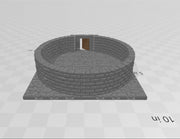 MAGNETIC Dungeon Tiles Large Round Room