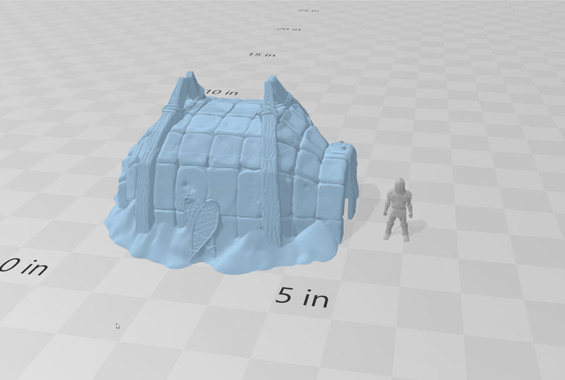 Hunter Igloo - DND & Wargaming Terrain