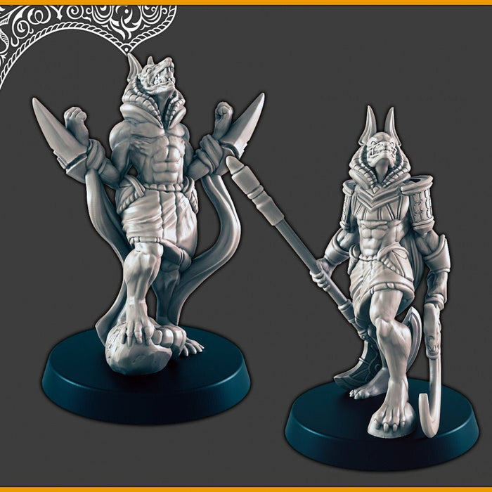 Anubis-kin / Jackalware Warriors