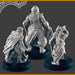 Desert Bandits / Marauders - DND mini - EC3D Scorching Sands, Desert Miniatures | Human | Sand | Eastern | Rogue | Fighter | Pathfinder