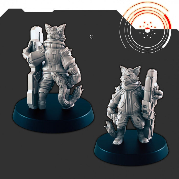 Sci-Fi Ship Members mini set