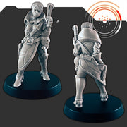 Sci-Fi Badass Ladies mini set