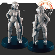 Sci-Fi Badass Ladies mini set