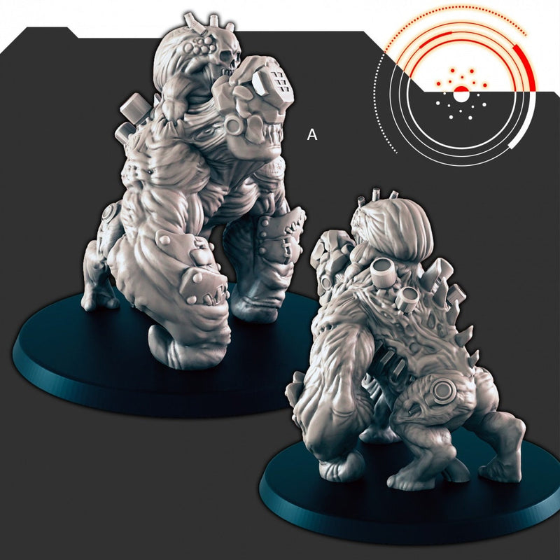 Sci-Fi "Kyton" Space Ghouls mini set
