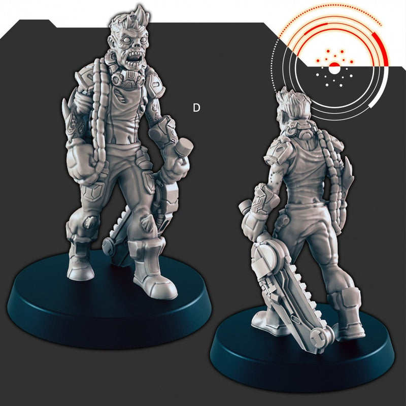 Sci-Fi "Kyton" Space Ghouls mini set
