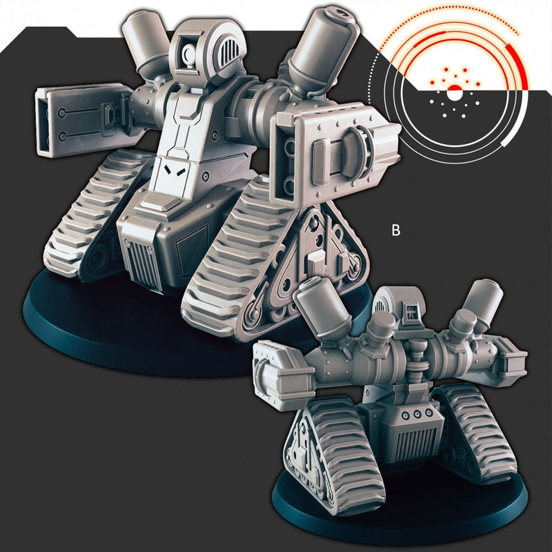 Sci-fi Large Bots mini set