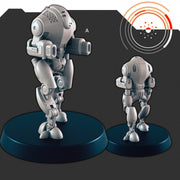 Sci-fi Large Bots mini set