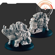 Sci-Fi Alien Beast-of-Burden Uscon mini set