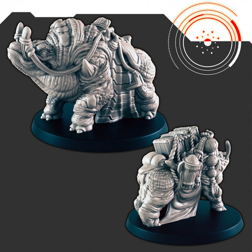 Sci-Fi Alien Beast-of-Burden Uscon mini set