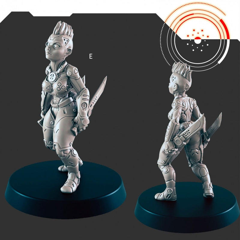 Sci-fi TITUS X mini set