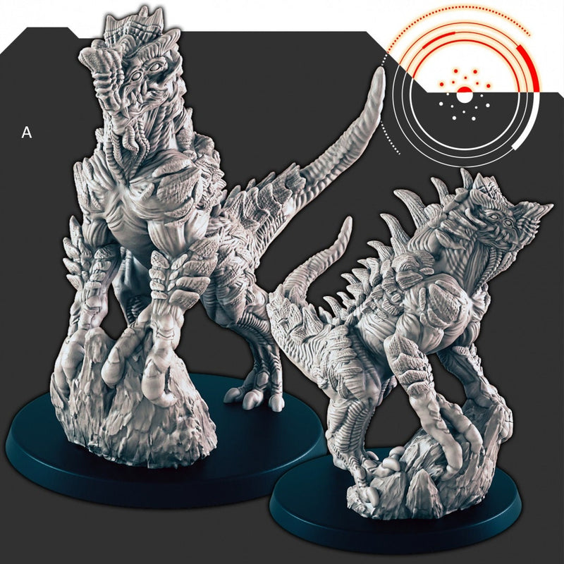 Sci-Fi Alien Beasties Set 1