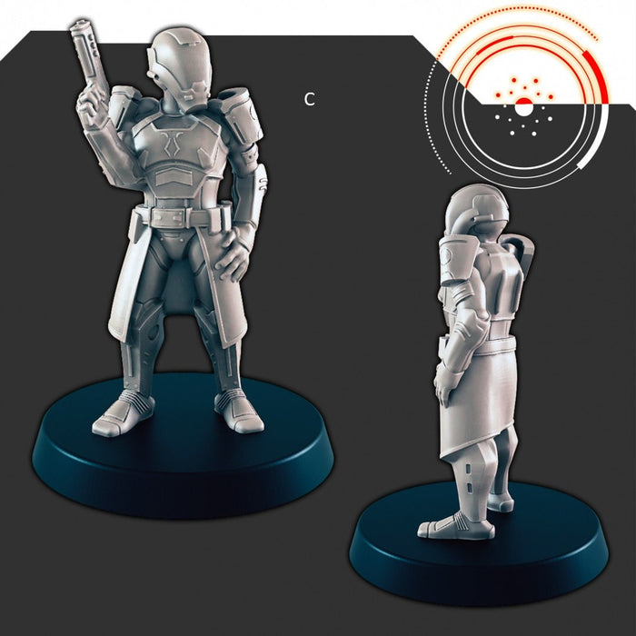 Sci-Fi Alliance Patrol mini set