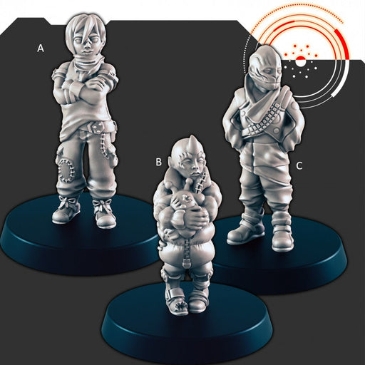 Sci-fi Slums Kids mini set