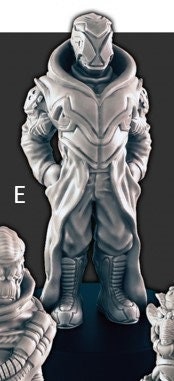 Sci-Fi Market Folk mini set