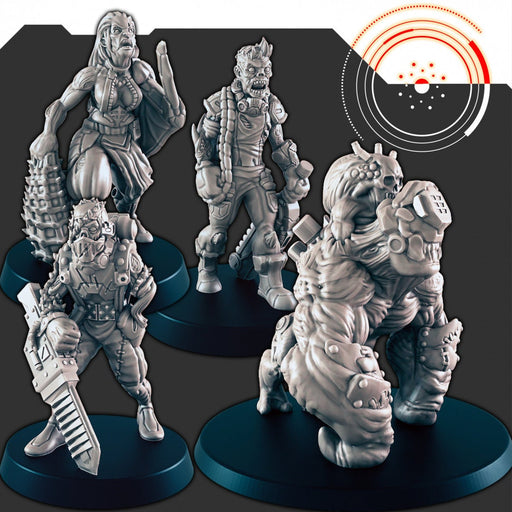 Sci-Fi "Kyton" Space Ghouls mini set