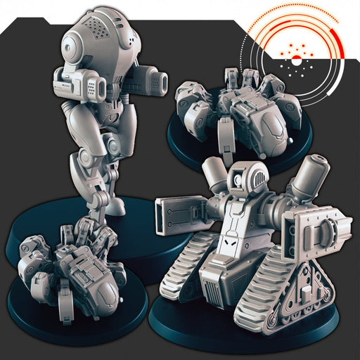 Sci-fi Large Bots mini set