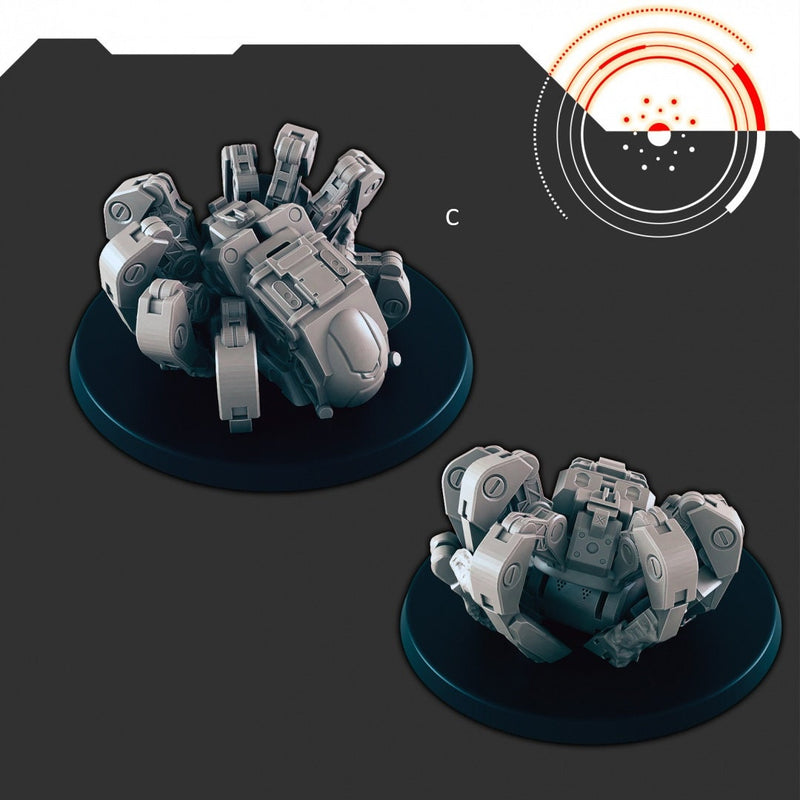 Sci-fi Large Bots mini set