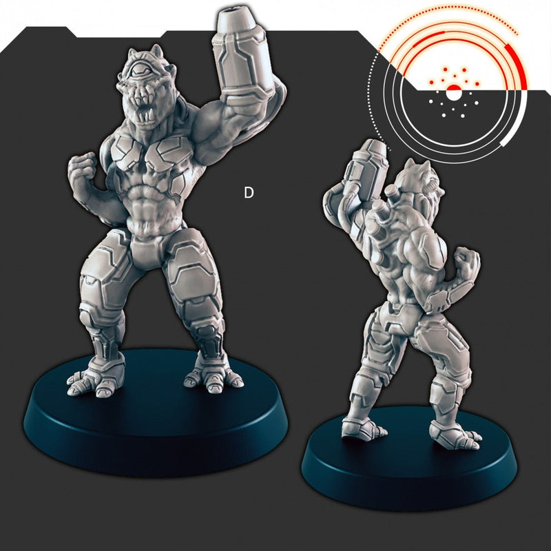 Sci-Fi Alien Hive mini set