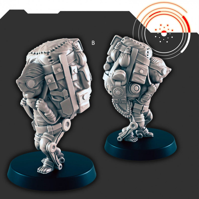 Sci-fi TITUS X mini set