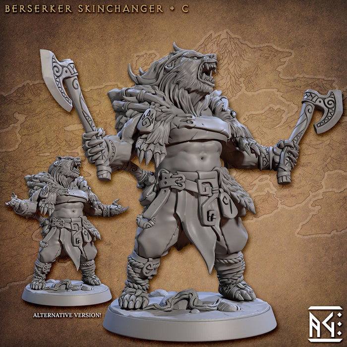 Berserker Werebear Mini Set