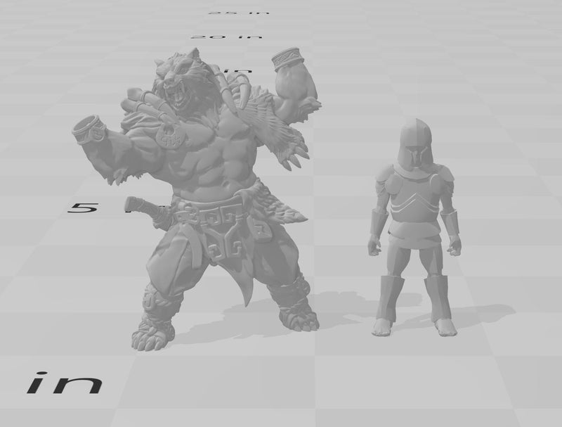 Berserker Werebear Mini Set